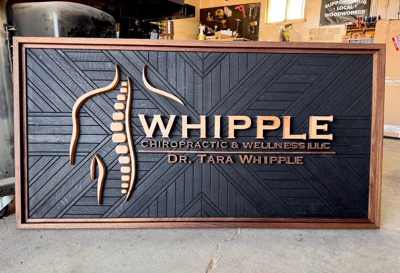 Whipple medical dimensional sign